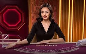 Meja Texas Hold'em di layar mobile
